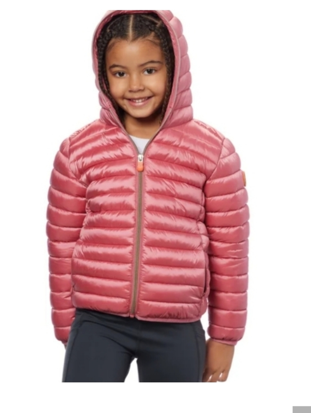 Kids' Lightweight Puffer JacketNWT | Blue Hooded Coat | WarmSynthetic Down |
